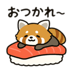 [LINEスタンプ] レッサーパンダを推しまくろう！