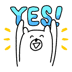 [LINEスタンプ] 白くまさん時々ぴよ【普段使いスタンプ】