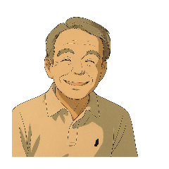 [LINEスタンプ] あの最高アニメ風オジさんのイケてる画像集