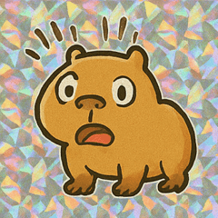 [LINEスタンプ] 日輪カピバラのスタンプ集@SFW