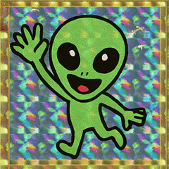 [LINEスタンプ] 幻脳エイリアンのスタンプ集@SFW