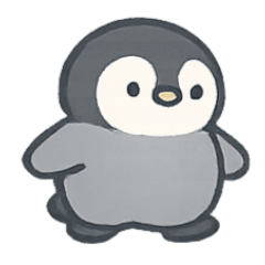 [LINEスタンプ] こぺんぎんのほっこりタイム