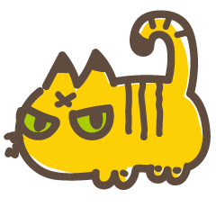 [LINEスタンプ] オレ様ネコ・ワル参上！