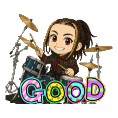 [LINEスタンプ] katsura-drums fetchpriority=high