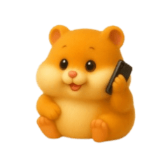 [LINEスタンプ] 【毎日】ぽっちゃりハムスター