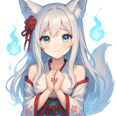 [LINEスタンプ] 日本の妖怪 妖狐の幻想スタンプ物語