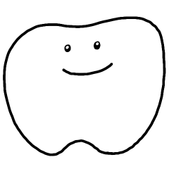 [LINEスタンプ] 矯正中の歯たち