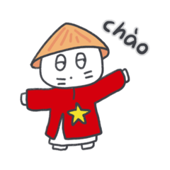[LINEスタンプ] ベベニャン (ベトナム語) 3