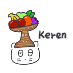 [LINEスタンプ] 旅人ベベニャン (インドネシア語) 5