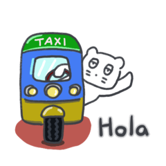 [LINEスタンプ] 旅人ベベニャン (スペイン語) 6