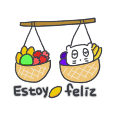 [LINEスタンプ] 旅人ベベニャン (スペイン語) 3