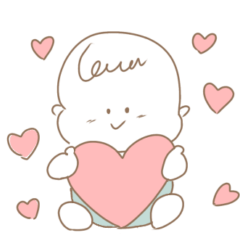 [LINEスタンプ] おしゃれシンプルベビー