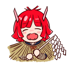 [LINEスタンプ] なまはげの孫ちゃんスタンプ