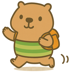 [LINEスタンプ] 日常生活の"かびんバラくん"