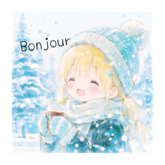 [LINEスタンプ] 色々な言語で挨拶(朝)