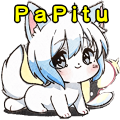 [LINEスタンプ] PaPiTu's(AIパピトゥ)の挨拶スタンプ