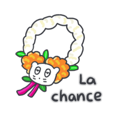 [LINEスタンプ] 旅人ベベニャン (フランス語)6