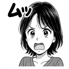 [LINEスタンプ] かわいい女子の日常スタンプ1