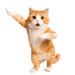 [LINEスタンプ] 動く！リアル猫の日常4