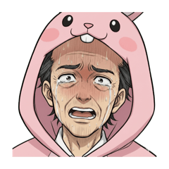 [LINEスタンプ] 大人気！！カワ！キモ！おじ！着ぐるみ×おじ