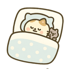 [LINEスタンプ] ふわふわ子猫の日常 1