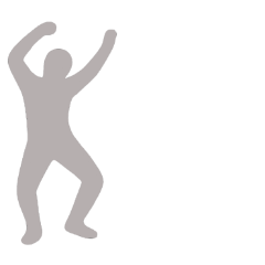 [LINEスタンプ] [アレンジ用]グレーの影の男3