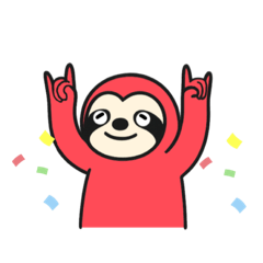 [LINEスタンプ] DJナマケモノ