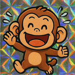 [LINEスタンプ] しっぽサルのスタンプ集@SFW