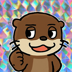 [LINEスタンプ] ぷかぷカワウソのスタンプ集@SFW
