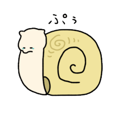 [LINEスタンプ] かたつむりとか
