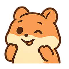 [LINEスタンプ] ハムスター Mouzi ポケットドラマ
