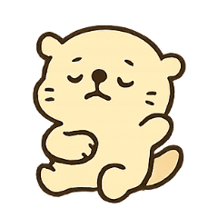 [LINEスタンプ] もちもちラッコ きぶんパレード