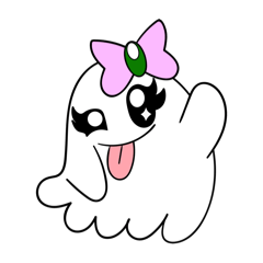 [LINEスタンプ] 幽霊少女ギリー