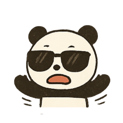 [LINEスタンプ] パンダのひろさん