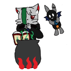 [LINEスタンプ] シャルルと使い魔 