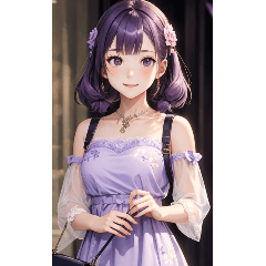 [LINEスタンプ] 気質の女の子3写真