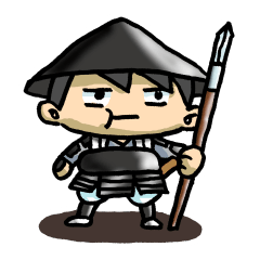 [LINEスタンプ] 今日も生きてるだけで戦(いくさ)