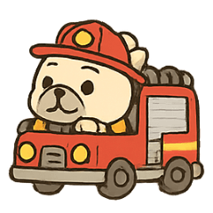 [LINEスタンプ] しょうぼうフレブル きゅうめいたい