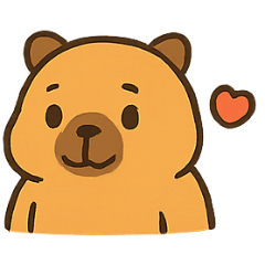 [LINEスタンプ] のんびりカピバラおしゃべり日和