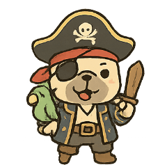 [LINEスタンプ] かいぞくフレブル たからさがしたい