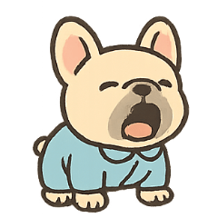 [LINEスタンプ] ふわもこフレブル パジャマパレード