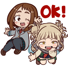 [LINEスタンプ] キュートに彩るヒロアカスタンプ