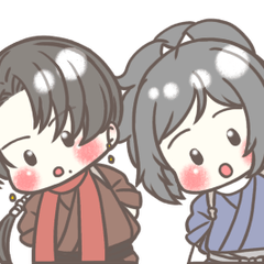 [LINEスタンプ] ちっちゃいとうけんちゃん。4