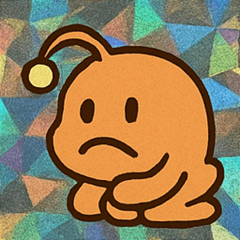 [LINEスタンプ] 深海チョウチンアンコウレトロ@SFW