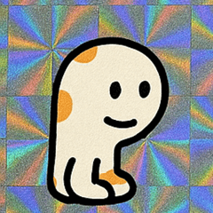 [LINEスタンプ] チンアナゴのレトロかわいいスタンプ@SFW