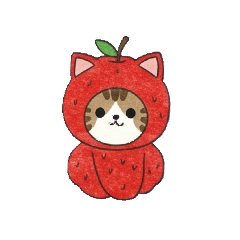[LINEスタンプ] フルーツとねこ