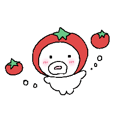 [LINEスタンプ] 普通に生きるトマトの日常
