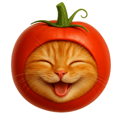 [LINEスタンプ] 野菜を着た猫