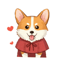 [LINEスタンプ] コーギーのイラスト