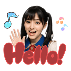 [LINEスタンプ] 架空の女性アイドルのオンとオフ